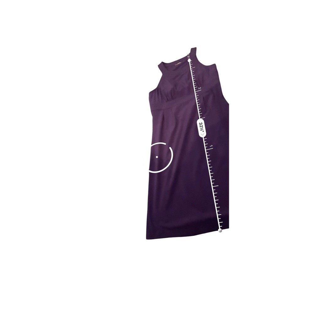 Athleta Purple High Neck Racerback Athletic Dress Zip Pocket 819756 Size6 - Picture 9 of 12